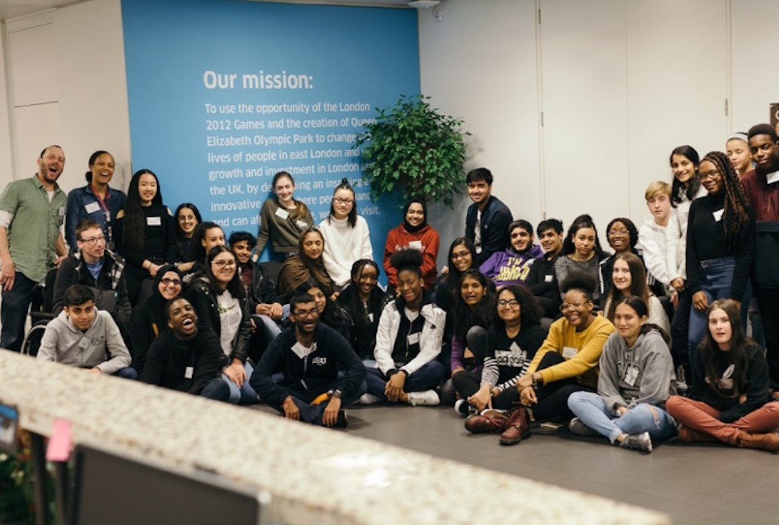 Group photo of Elevate Youth Voice
